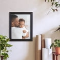 thumbnail image 6 of Grooved 8 in. x 10 in. Black Picture Frame Set (Set of 4), 6 of 6