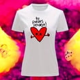 thumbnail image 3 of Playera Blusa Con Estampado De Corazon Tu Puedes Diseños Divertidos Color Blanco Talla Grande Marca Emil SaEs, 3 of 4