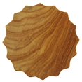 thumbnail image 5 of Brown Wooden Block Floral Pattern Hand Carved Textile Wood Stamp Printing Blocks, 5 of 5