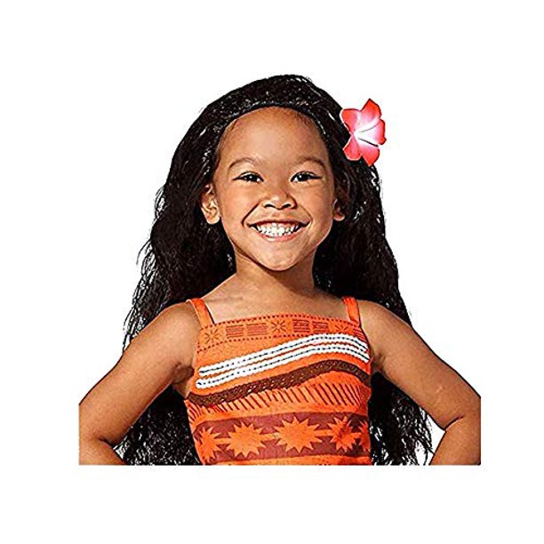 Disney Moana Costume Wig For Kids Walmart Com Walmart Com