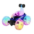 thumbnail image 1 of Coche de control remoto ligero, coche de acrobacias con volquete, coche con giros, coche de juguete para niños con música, juguete de control remoto para niño y niña, 1 of 6