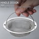 thumbnail image 5 of Filtro de malla coladora de fregadero de cocina de acero inoxidable - 4.3 "de diámetro, diseño anti-obstrucción para fregaderos de baño y cocina, 5 of 7