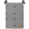 thumbnail image 4 of Excello Global Products Barndoor Collage Frame - Holds Four 4x6" Photos (Gray) - EGP-HD-0445-C, 4 of 5