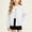 White, variant on OGLCCG Girls Bomber Jackets Lightweight Button Down Kids Varsity Jacket School Uniform Baseball Jacket with Pockets 4-15 Years