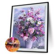 thumbnail image 1 of Cuadros Decorativos Kit de pintura de resina de diamante cuadrado completo de flor de mariposa 5D DIY (ZQF2587) Tmvgtek embutido en tela, 1 of 6
