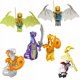 thumbnail image 2 of 24 Figuras de Ninjas Legendarios – Maestro Volador Wu y Serpiente Monstruo, Juguetes de Bloques de Construcción Coleccionables, 2 of 5