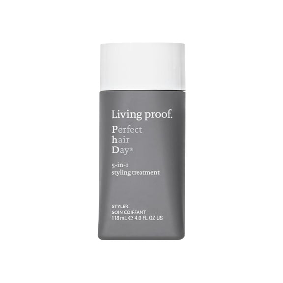 Living Proof Perfect Hair Day 5-in-1 Styling Treatment, Heat Protectant Up to 450, 4 oz