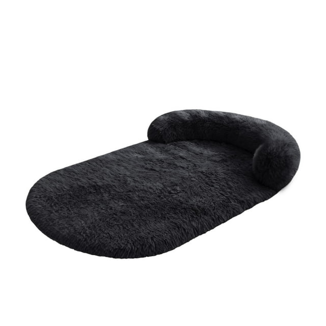 Hearth & Gear Orthopedic Calming Dog Bed For Large Dogs Memory Foam Bolster Dog Sofa With Removable Washable Cover & Non Bottom – Egg Crate Design For Comfort 1pc