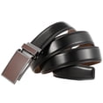 thumbnail image 3 of FALAN MULE Belt for Mens,Slide Leather Ratchet Belt for Mens Dress Casual,Size Adjustable, 3 of 6