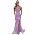 thumbnail image 1 of Vestido de fiesta BOLENSYE 2025 con diseño de sirena, lentejuelas, lila, talla 4, para mujer, 1 of 7