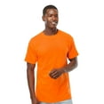 thumbnail image 5 of M&O Men's Gold Soft Touch T-Shirt, Hi Vis Casual Work Shirt, Safety Orange Tee, 2 Pack, Size L, 5 of 5