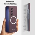 thumbnail image 5 of for Samsung Galaxy Z Fold 5 Case Full Body Cover Protection with Built-in Screen Protector, Compatible with MagSafe Slim Phone Case for Samsung Galaxy Z Fold 5, Wine Red, 5 of 5