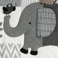 thumbnail image 3 of Lambs & Ivy Urban Jungle 4-Piece Crib Bedding Set - Gray, Brown, White, Jungle, 3 of 8
