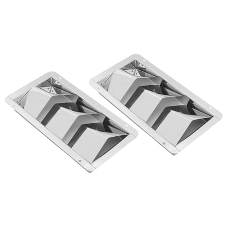 ARC Marine teakhouten Ventilatierooster 12,5 x 12,5 cm inbouwmontage