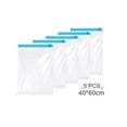 thumbnail image 1 of Compact Travel Vacuum Pack, Space Saving Reusable Compression Bags, Waterproof And Airtight Storage Solutions For Efficient Packing (5 PCS), 1 of 2