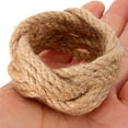 thumbnail image 6 of Twine Napkin Rings Burlap Holder Coastal Nautical Dining Table Decoration Jute Rope 6 Pcs, 6 of 6