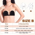thumbnail image 2 of Sujetador invisible cerca de silicona sujetador invisible ropa interior invisible adecuado para vestido de novia, uso de falda pequeña sexy, 2 of 5