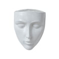 thumbnail image 2 of koolsoo Ceramic Face Flower Pot Decoration Flowerpot Vase Creative Head Wall Planter for White, 2 of 9