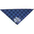 thumbnail image 5 of 2 Pack Big Sister Brother Dog Bandana Buffalo Plaid Triangle Dog Scarf Pregnancy Announcement Bandana for Small Medium Large Dogs Pets (Big Brother), 5 of 5