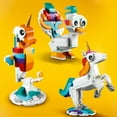 thumbnail image 3 of LEGO Creator Springtime Animal Play Pack - 5 Adorable Animal Builds in 1 Box - Easter Chick, Unicorn, Seahorse, Peacock, Squirrel, and Bird Toys - Easter Gift Idea for Kids - 66801, 3 of 7