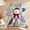 Snowman, variant on Guodhu Beginner Christmas Quilted Door Hanger Sewing Kit with Pre-Cut Fabric for Holiday Crafting Activity(Christmas Tree A)