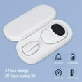 Wireless Bedwetting Alarm System, Rechargeable Potty Alarm with Sound