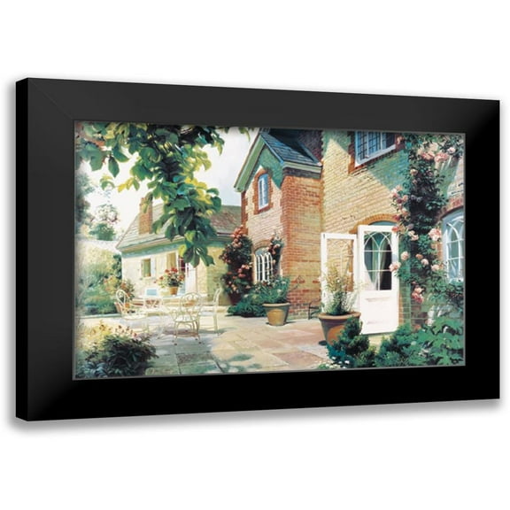 Unknown 14x11 Black Modern Framed Museum Art Print Titled - Brick House