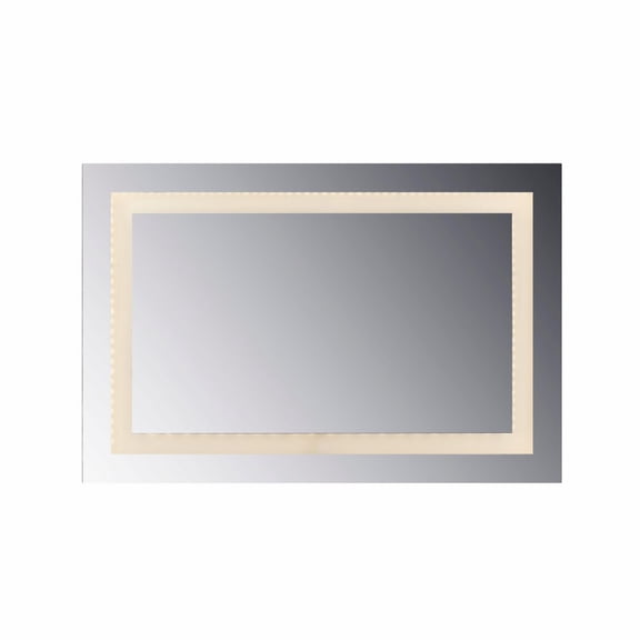 Cal Lighting - Glow - 78W LED Rectangular Wall Mirror In Modern Style-36 Inches