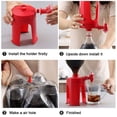 thumbnail image 2 of Distributeur de Soda à Pression Manuelle, Bouteille de Coke Effervescente, Machine à Boisson, Mini Fontaines Inversées, Buveurs pour Cuisine, Bar, Maison, Fête, Outil pour Boire, 2 of 5