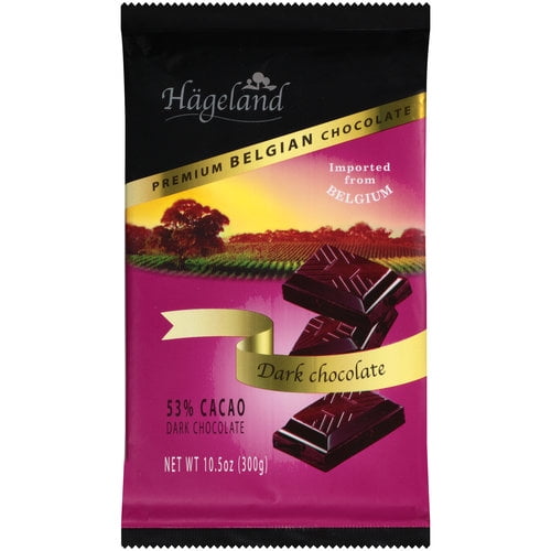Hageland Premium Belgian Dark Chocolate, 10.5 oz by HAGELAND