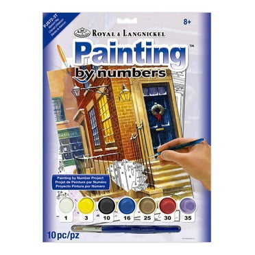 PJS72 | Painting by numbers™ 10pc 8.75" x 11.375" Abercorn Way Painting Project