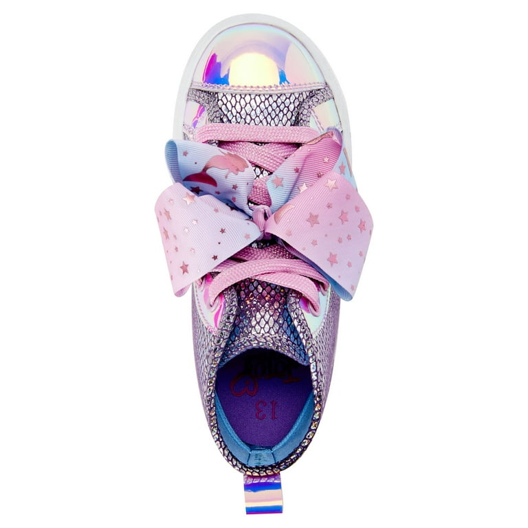 Nickelodeon Jojo Siwa Mermaid Scales High Top Sneaker Little Girls Big Girls Walmart
