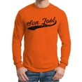 thumbnail image 5 of San Jose Baseball Script - Hometown Pride, Pitcher Long Sleeve T Shirt - 2X-Large - Orange, 5 of 6