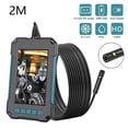 thumbnail image 3 of 2MP 1080P HD Endoscope with 4.3" IPS LCD Screen, 8mm IP68 Waterproof Lens, 9 Adjustable LEDs, 2M Rigid Cable - Ideal for Automotive, Pipeline & AC Inspections, iOS/Android Compatible (Model P30), 3 of 6