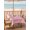 Pink, variant on Outdoor Tablecloth with Umbrella Hole and Zipper, Pink Snowflakes Christmas Rectangle Table Cloth 60x84 Inch Waterproof Tablecloth, Winter Holiday Xmas Snowflake Picnic Table Cover for Patio Camping