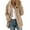 Khaki coat for women, variant on Usmixi 2023 Sweatshirt Coat for Women Womens Fuzzy Fluffy Sherpa Coat Open Front Zipper Hoodie Fleece Coat Plus Size Casual Solid Cozy Plush Outwear with Pocket Winter Sweatshirt Coat
