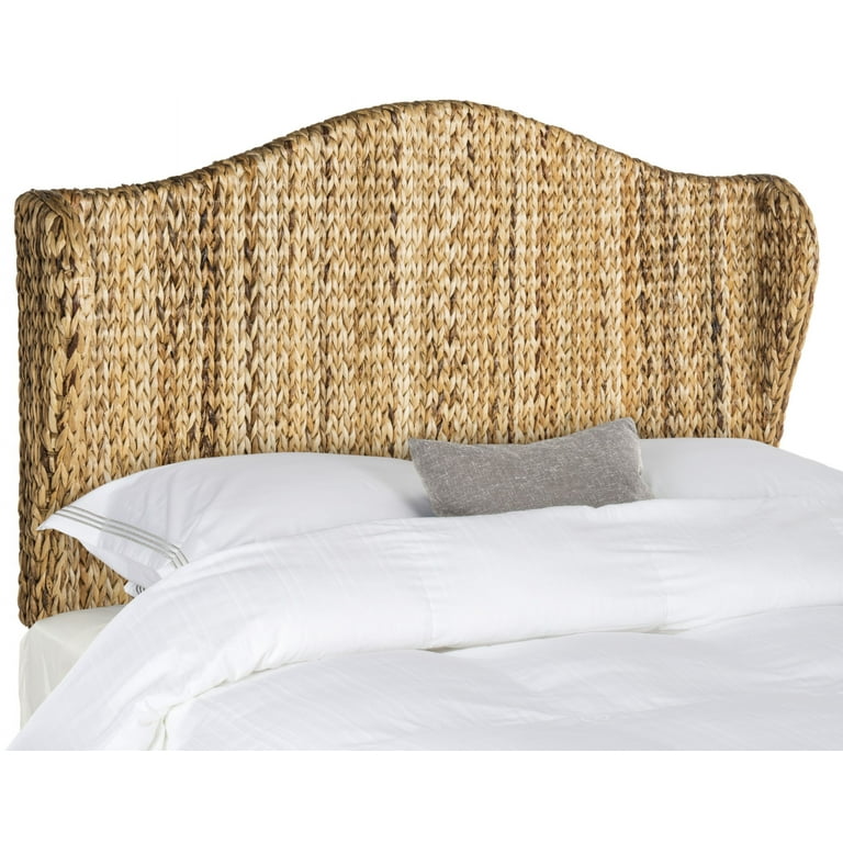SAFAVIEH Nadine Coastal Rattan Winged Headboard Full Natural