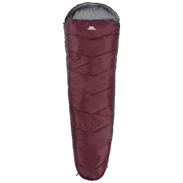 Trespass Sac de Couchage 3 Saisons Camping Forme Momie Hydrofuge Somnolent