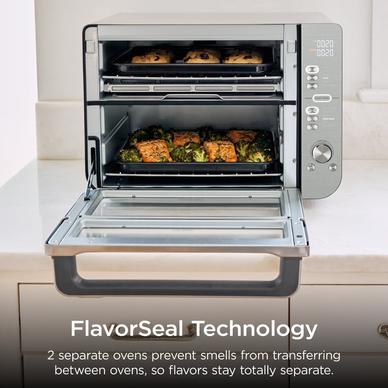 Ninja, Air Fry Basket, DCT601, Includes 2 Sheet Pans 2 Wire Racks