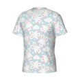 thumbnail image 3 of Rocae Rabbit And Star for Men's Moisture-Wicking Crew Tee - T-Shirt for Sports, Outdoor Activities, and Casual Wear, 3 of 9