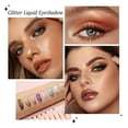 Liquid Eye Shadow With Brush Teardrop Light Sequin Silkworm Pen