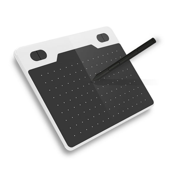 Eccomum 10moons T503 Digital Art Graphics Drawing Tablet 6 x3.9 inches Ultralight Art Creation Sketch with Battery-free Stylus 8 Pen Nibs 8192 Levels Pressure 4 Express Kys Compatible with Windows A