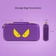 thumbnail image 5 of Estuche de transporte para Nintendo Switch Lite, 3 en 1, bolsa protectora portátil de almacenamiento de carcasa dura con 8 ranuras para tarjetas de juego Sincero  Hogar, 5 of 6
