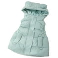 thumbnail image 1 of Chaleco acolchado cálido con capucha para niñas y niños, ropa de abrigo, chaleco aislante suave, 1 of 5