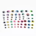 thumbnail image 4 of 600 piezas de ojos saltones de plástico para la creación de muñecos y títeres de peluche (hazlo tú mismo), 4 of 9