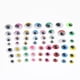 thumbnail image 3 of 600x Ojos de Segruidad Autoadhesivo Movible Multicolor de Accesorios de Costua de Manualidades 8-15mm, 3 of 8