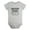 Gray, variant on Hand Picked for Earth by PAPA Funny Rompers For Babies, Newborn Baby Unisex Bodysuits, Infant Jumpsuits, Toddler 0-24 Months Kids One-Piece Oufits