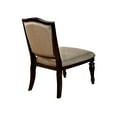 thumbnail image 2 of Harrington Transitional Side Chair, Brown Finish, Set of 2- Saltoro Sherpi, 2 of 3