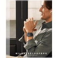 thumbnail image 5 of Original Stainless Steel Milanese Loop Compatible with Apple Watch Band 38mm 40mm 41mm 42mm 44mm 45mm 46mm 49mm, Magnetic Clasp Band for iWatch Series 11 10 9 8 7 6 5 4,SE 3 2 1 Ultra3 2,Women & Men, 5 of 9