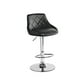thumbnail image 1 of Set de 2 Bancos para Barra con Respaldo Negro, 1 of 6